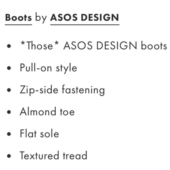 NEW ASOS Kalani over the knee boots in black micro size Uk 6/US 8 - Picture 9 of 9